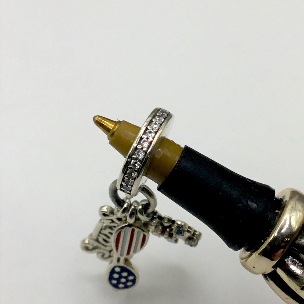 Pandora “Stars & Stripes Patriotic 3 pc Charm! New! - Picture 4 of 8